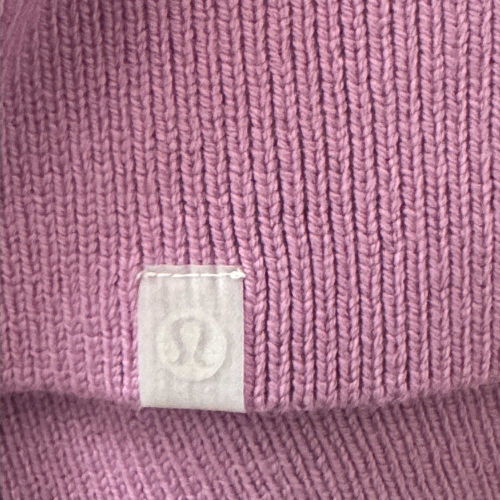Lululemon Purple Merino Wool Blend Sweater - Picture 3 of 7
